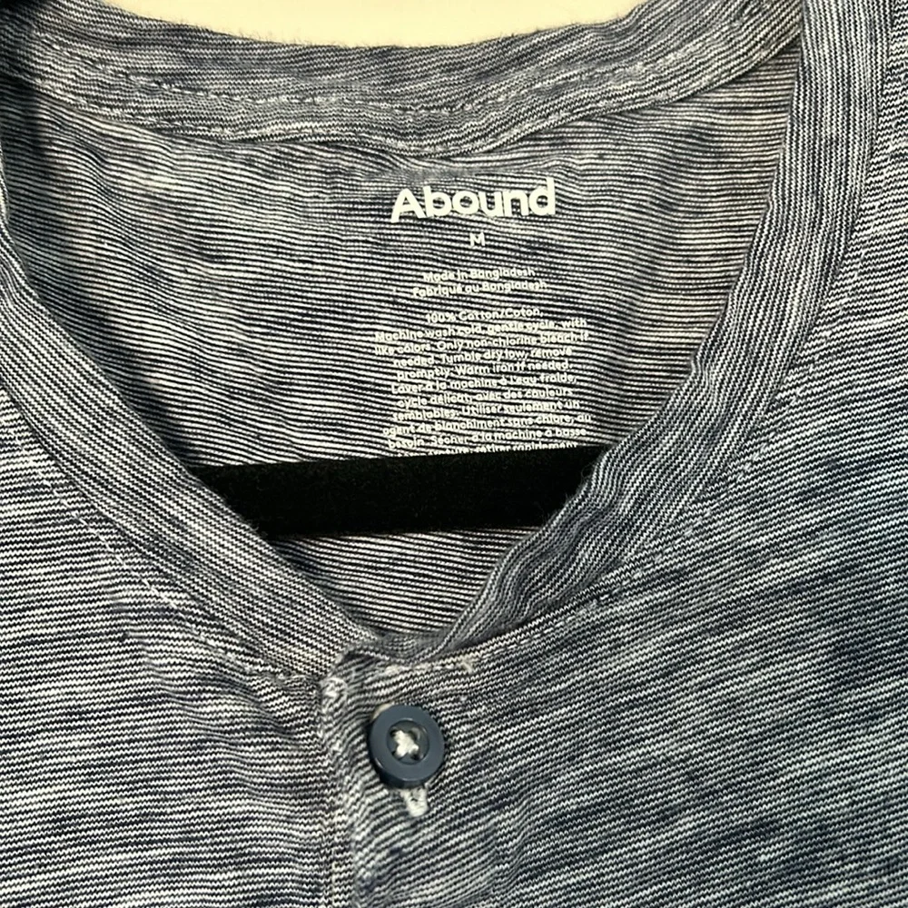 Abound Blue Henley, Medium